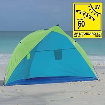 Idena Ligera Viaje Playa Tienda Para Playa Con Protección Uv