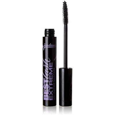 Jordana Best Lash Extreme Volumizing Mascara, Black [301] 0.30 oz (Pack of 4)