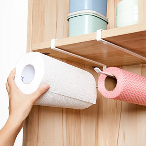 image for dxS8hhuo Tissue Storage | Kitchen Paper Towel Hanger Holder Under Cabi