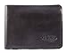 Big Skinny Men's L-Fold Passcase Leather Slim Wallet, Holds Up to 30 Cards, Black