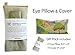 Peacegoods SCENTED Lavender Flax Seed Eye Pillow – 4 x 8.5 – Soft & Soothing Cotton – Naturally Calming Colors – terracotta orange apricotthumb 4