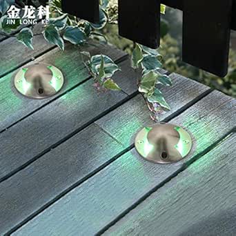 Luz subterránea incrustada Foco de luz de césped para jardín Lámpara de