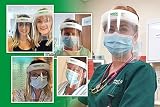 Medichief Face Shield Pack 10 | Full Face Protective Visor Anti-Fog CE Approved view 6