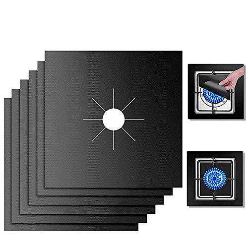 10 Pack Stove Burner Covers Double Thickness Reusable NonStick Heat
