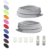 No Tie Shoelaces Elastic expand lacing system Lock