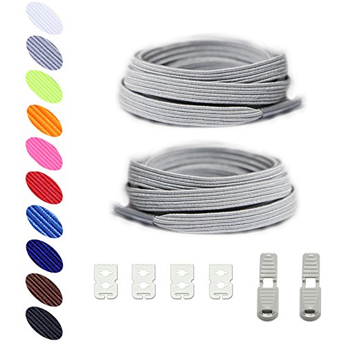 No Tie Shoelaces Elastic expand lacing system Lock