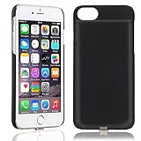 Wireless Charging Receiver Case, Dual Layer Protective Back Cover & flexible Lightning Connector for iPhone 6, 6s, 7 (4.7 
