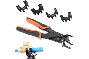 Push to Connect Removal Tool Disconnect Tongs for 1/2”, 3/4”, 1" Disconnect Pliers,Multifunctional Water Pipe Disconnecting P