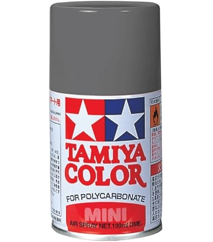 Amazon.com: Tamiya Polycarbonate PS-63 Bright Gun Metal Spray 100