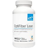 XYMOGEN OptiFiber Lean, 120 Capsules | Daily Fiber Supplement for Digestive Health and Regularity Support,* Soluble Propolmannan Fiber, Non-GMO, Gluten-Free, Vegan