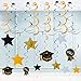 JOYIN Graduation Hanging Decorations Class of 2024, Graduation Party Streamers Swirls String Banner, Graduation Decorations Kit for Congrats Grad Indoor Outdoor Party Supplies