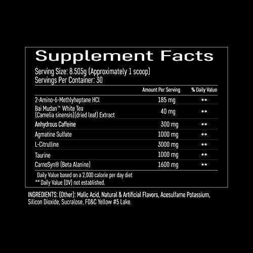 Giant Sports Giant Riot Pre-Workout Powder, Kiwi Mango, 0.54 Pound