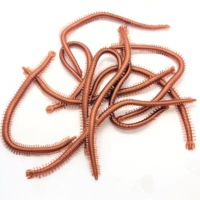 FISHIN ADDICT Rag worm lug worm imitation soft fishing lures pack of 10 units