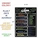 Magnetic Menu Dry Erase Weekly Meal Planner Refrigerator Board With Grocery List And Notes (Menu Blackboard)