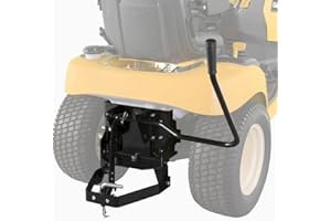 ELITEWILL Garden Tractor Sleeve Hitch Attachment Rear-Mount Fit for Husqvarna 585607901/ Craftsman T200 and T300 Series/Cub Cadet Riding Lawn Mower Tractors with 23" Or Larger Rear Tires