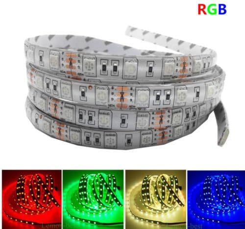 JTW-High intensity and reliability Holiday light sculpture waterproof 5M Superb right 5050 SMD 300LED Flexible 3M Tape Strip Light DC12V Holiday Home Party Decoration RGB color