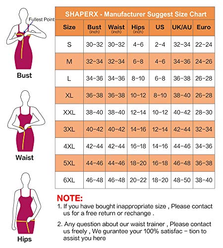 4 SHAPERX+Burlesque+Underbust+Training+SZ1827+2+Black+S