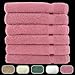 SALBAKOS - Premium 6 Piece Hand Towels Set, 100% Turkish Cotton, Quick Dry & Comfy Towels for Hotel & Spa, Highly Absorbent | 16