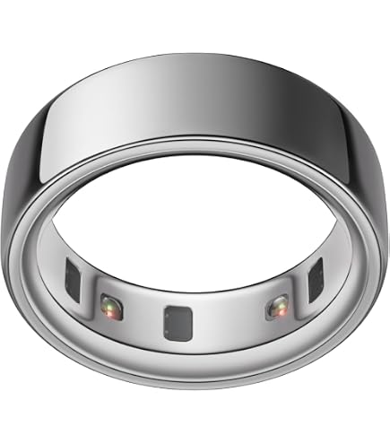 Oura Ring Gen3 Heritage - Argento - Taglia 8 - Smart Italia Oura Ring Gen3 Heritage - Argento - Taglia 8 - Smart Italia