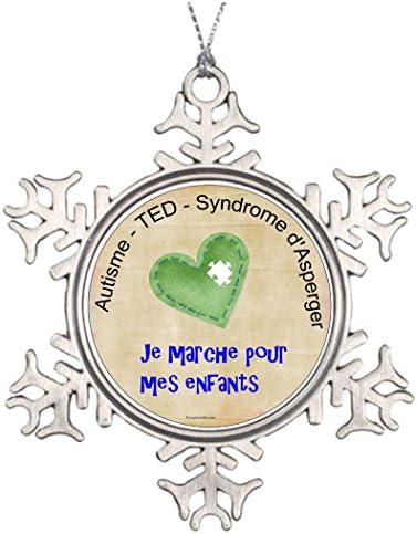 YOBSTF7s Personalised Christmas Tree Decoration Macaroon I walk for my children Small Artificial Christmas Trees