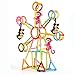 Baby Monkey Toy Stent, FanXing DIY Building Playset Interactive Baby Monkey Climbing Stand for Monkey Mia (100pc)