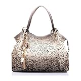 Celsino Women Shoulder Bag Printing Tote Purse Handbag Fashion PU Leather Designer Handle Bags