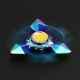 Hand Fidget Spinner,Anti-Anxiety 360 Spinner Helps Focusing Fidget Toy 3D Figit Kids Adults (C)