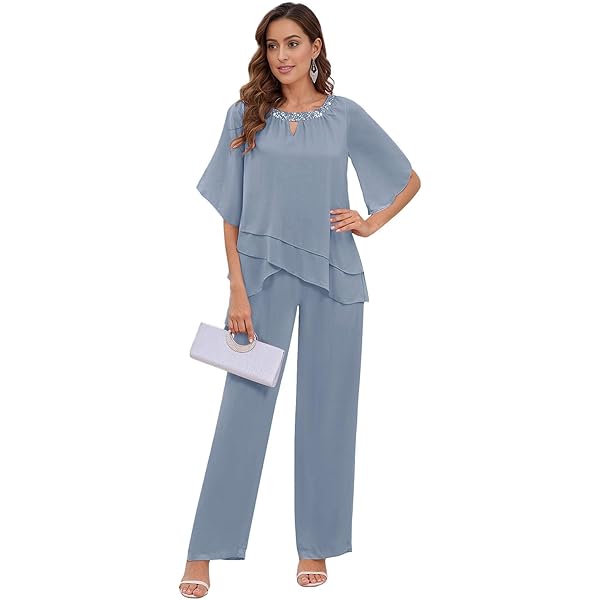 Macacao Mujer Ceremonia Traje De Piezas De Gasa Para Mujer