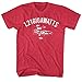 American Classics Back to The Future Movie The B Team Red Adult T-Shirt - X-Large