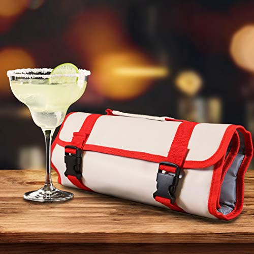 Bartender Kit Bag 5piece Stainless Steel Bartender Kit with Travel