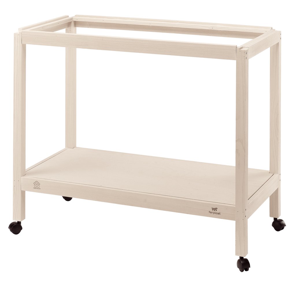 Ferplast Stand Giulietta 6 Bird Cage Wooden Stand, 81 x 41 x 70 cm