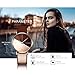 SHENGKE Creative Simplicity Women Watch Genuine Leather Elegant Women Watches Ladies Business Wristwatch (K0095-Rosegold&Brown)