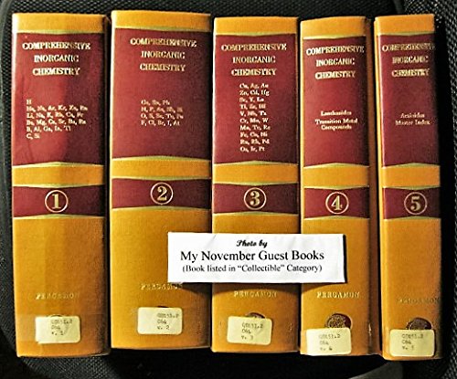 Comprehensive inorganic chemistry. FIVE VOLUME SET