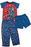 Justice League Boys 3 Piece Set Superman, Batman Kids Pajama, Sizes 4-12