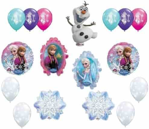 Home Kitchen Loonballoon Frozen Olaf Snowman Snowflake Birthday