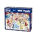 King KNG05180 Disney Puzzle Holiday on Ice (1000-Piece), Multicoloured