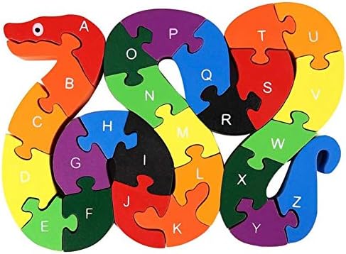 snake alphabet puzzle