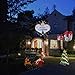 Led Christmas Light Projector - Newest Version Bright Led Landscape Spotlight with 16 Slides Dynamic Lighting Landscape Led Projector Light Show for Halloween, Party, Holiday Decoration