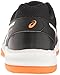 ASICS Men's Gel-Dedicate 5 Tennis Shoe, Black/White/Shocking Orange, 10 M US