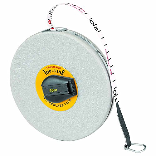 FREEMANS FT50 Fiberglass Top Line Measuring Tape - 50m FREEMANS FT50 Fiberglass Top Line Measuring Tape - 50m