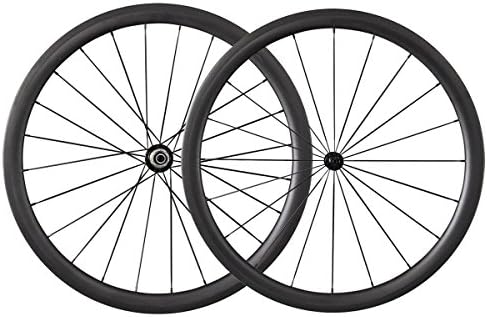 IMUST 700C Carbon Road Bike 40mm Deep Clincher Tubuless Ready Wheelset only R13 1499g