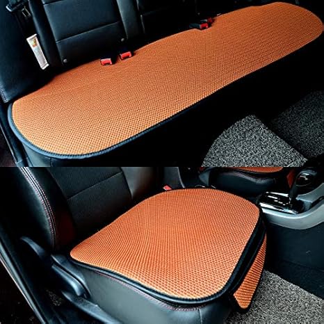 Amazon Co Jp 上質な 自動車用オートカーシートプロテクターシートフォーシーズンズ豪華なカーシートカバークッションオート前面背面座椅子パッド 色 Gray ホーム キッチン