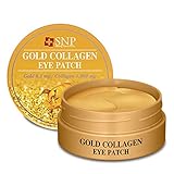 SNP - Gold Collagen Firming Eye Patch - Real 24K Gold - 60 Patches - Best Gift Idea for Mom, Girlfriend, Wife, Her
