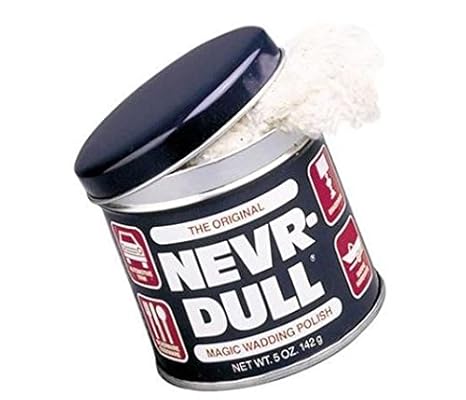 NEVR-DULL METALL-HOCHGLANZ-POLIERWATTE, ohne Schleifmittel