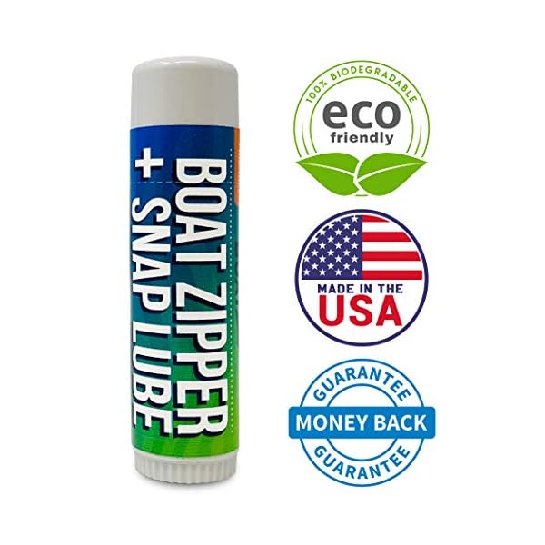 Zipper Wax & Zip Lube Marine Grade Zipper Lubricant Stick Zipper