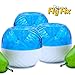 FlyFix Fruit Fly Trap (Reusable) (3, Blue/White)