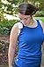 Tender Tanks Breast Cancer Adjustable Tank Top, Medium, Black