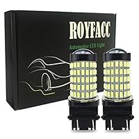 ROYFACC Backup Reverse Light Bulbs 1800 Lumens Extremely Bright Parking Lights 3157 3156 3056 3057 4157 112-SMD LED Chipsets, Xenon White 6500K