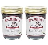 Seedless Black Raspberry Jam (Amish Made) ~ 2 / 9Oz. Jars