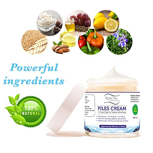 Royal Dead Sea Natural Hemorrhoid Treatment Relief Piles Cream Cure